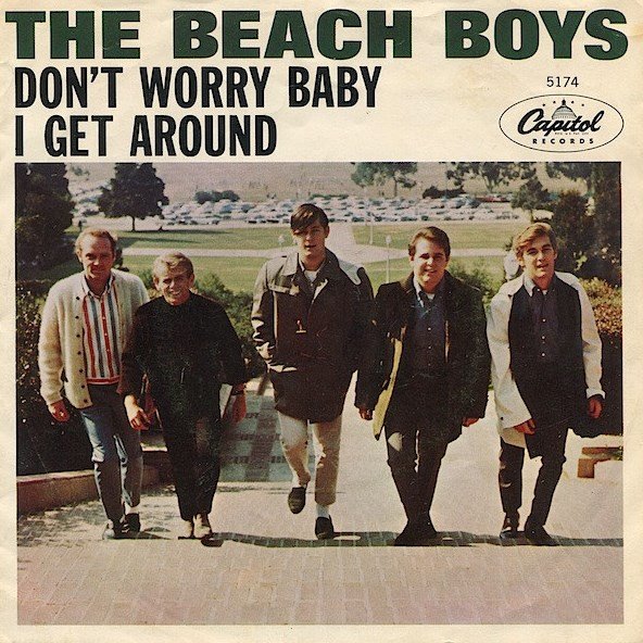 single: Don't Worry Baby/I Get Around THE BEACH BOYS
